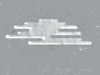 Cloud cloud grayscale halftone illustration texture