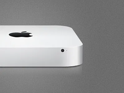 Mac mini 2011 apple fireworks grey mac vector
