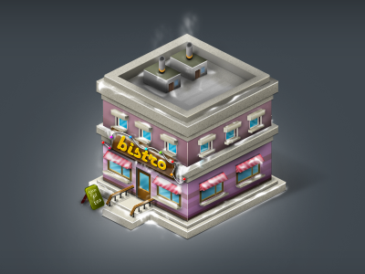 Winter Bistro building icon