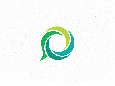 Too Cliche? blue bubble change cliché green logo speech symbol twist