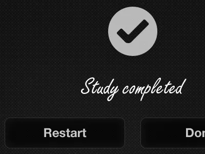 Study View: Completed iphone stacks ui