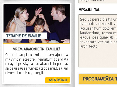 Psychotherapy Homepage Rc03 call to action contact form services website