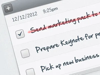 Simple List UI ios ipad iphone
