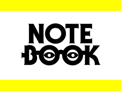 NOTEBOOK branding logo mark type