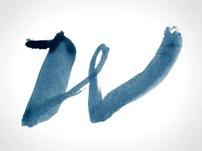 Brush Battle - Round 2: W brush lettering playoffs rebound w