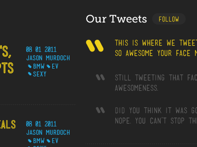 WordPress Theme awesome font kickass mensch