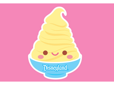 Dole Whip adventureland cute disneyland dole whip kawaii pineapple tiki juice bar