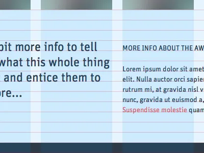 Baseline alignment with ems and an adaptive layout... css