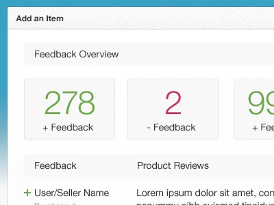 Secret Feedback Page feedback seller user