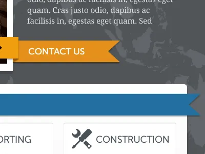 Export/Import Site 3d ribbon texture web design