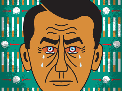 Boehner boehner caricature cigarette congress emotion golf house representative speaker tan tears