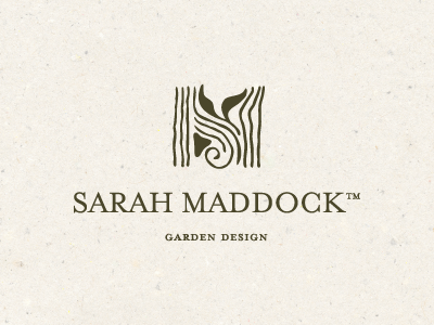 SM 2 branding garden gardner green landscape leaf logo organic stone tree water