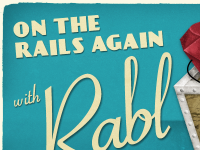 Rabl Type Detail aged apis crystal diamond facets gem postcard rabl red retro ruby ruby on rails texture type vintage