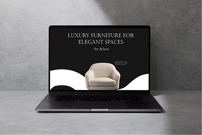 Luxury Furniture - Ecommerce Website ui