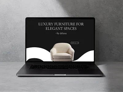 Luxury Furniture - Ecommerce Website ui