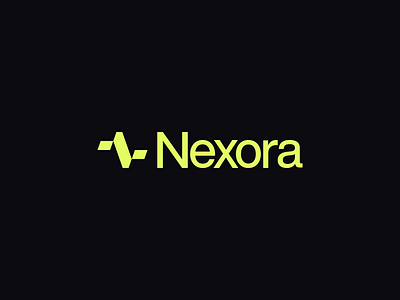 Nexora - Logo Concept branding branding identity design financial fintech graphic design green logo logo concept logo motion motion graphics saas ui ux uxerflow vector visual identity