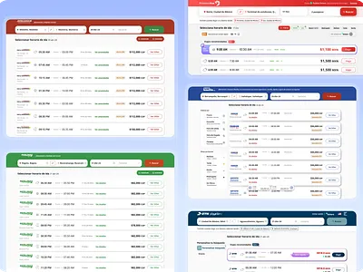 Redesigning the Schedule for a Cleaner, User-Centric Experience bus clean component designsystem interface design minimalist product design redesign results schedule ticket travel travel app ui user centric visualhierarchy weather icons web app