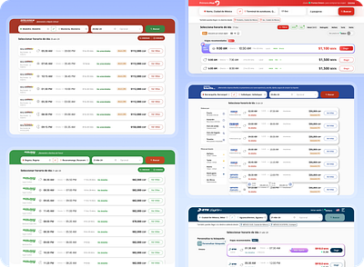 Redesigning the Schedule for a Cleaner, User-Centric Experience bus clean component designsystem interface design minimalist product design redesign results schedule ticket travel travel app ui user centric visualhierarchy weather icons web app