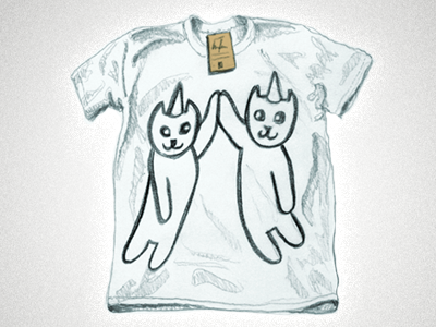 Pungle T Shirt drawing illustration pencil sketch t shirt vintage
