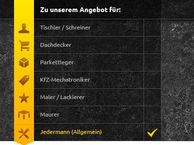 DropDown black dark form grey grunge orange screendesign select texture trash ui web web design webdesign website yellow