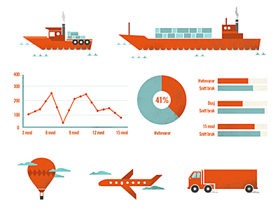 Infographics illustration infographics