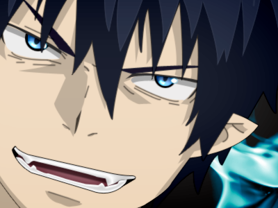 Blue Exorcist anime blue exorcist flames manga pen tool