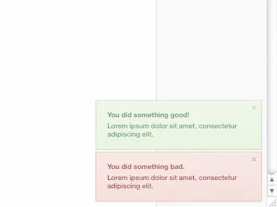 Notifications alert growl message notifications pixelmator validate