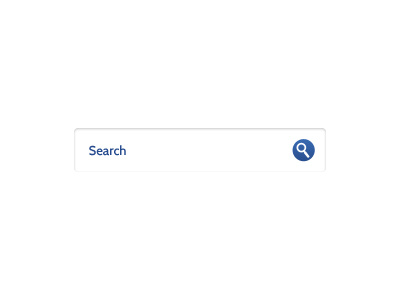 Search Field field form icon search shadow white