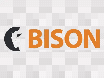 Bison Logo bison logo technology