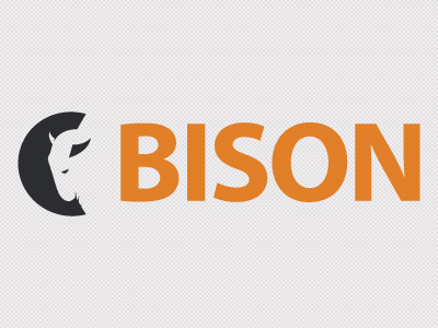 Bison Logo bison logo technology