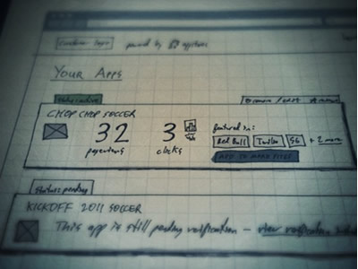 Dev Dashboard dashboard drawing graphpaper paper pen prismacolor sketch stats ui uxsketchbook web wireframe