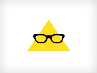 Screen Shot 9.51.28 Pm black glasses logo triangle yellow