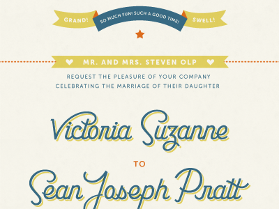 pratt wedding invitation invitation lettering type wedding