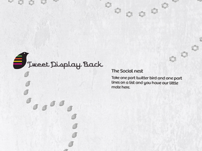 Tweet Display Back joomla logo rss software twitter