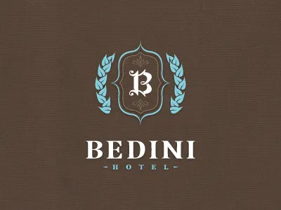 Bedini b blason brand corporate crest design emblem graphic identity illustrator jcdesevre logo logo design logo designer shield vector