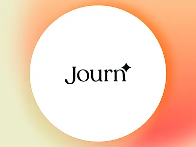 Journ app branding logo