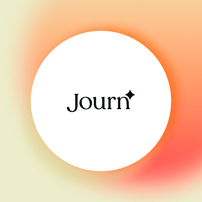 Journ app branding logo