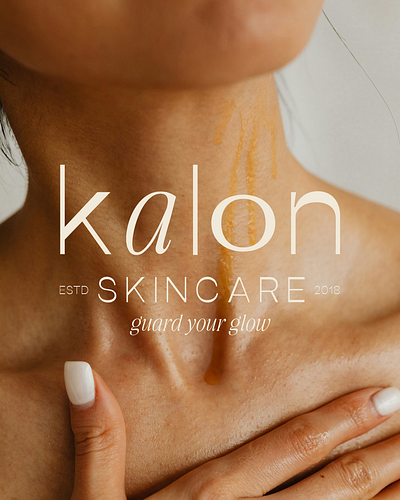 Kalon Skincare branding design logo skincare