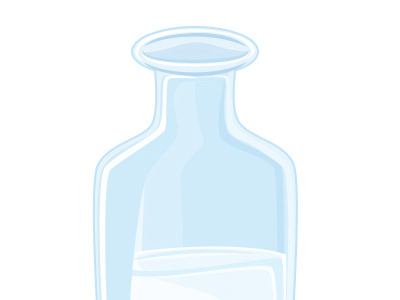 Milky milk bottle milk thing