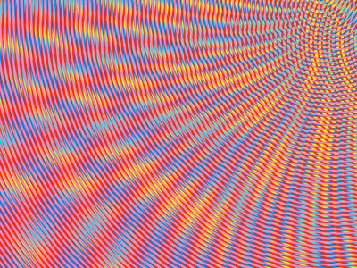 Rainbow Moire moire psychedelic robert gaszak site design website