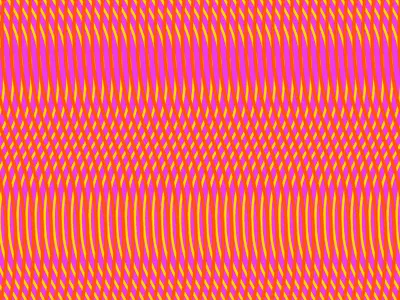 Pink Waves moire psychedelic robert gaszak site design website