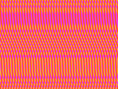 Pink Waves moire psychedelic robert gaszak site design website