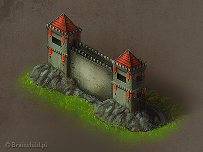 Castle wall brainchild brainchild.pl brainchild.pl new media designer designer game design game designer game development game infterface game layout icon icon design icon designer icons rafal urbanski rafał urbański