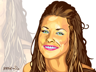 ELilly Illustration celebrity illustration vector