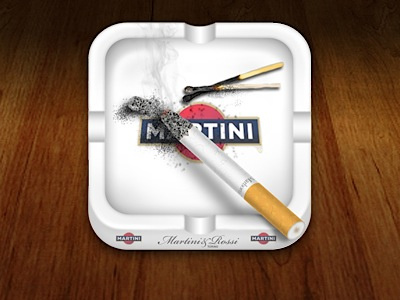 iOS Ashtray