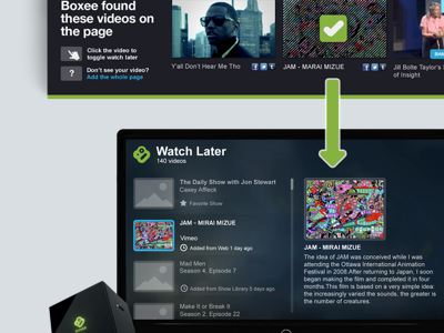 + Boxee bookmarklet boxee web