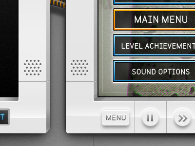 Gameplay Ui button game interface menu monitor ui