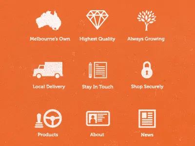 Icon Set clickable automotive icons illustration