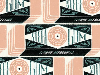 Stereogum 2 black gum illustration interactive music record stereo