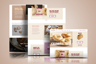 Bakery Website | Pastries Website | Website Design branding graphic design tech web website wewebsite design